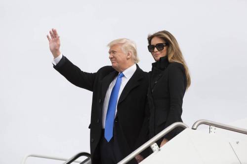 Lo stile di Donald e Melania Trump per la cerimonia di insediamento 