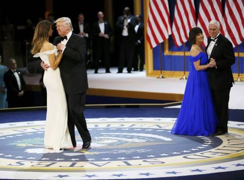 Il primo ballo di Donald e Melania Trump