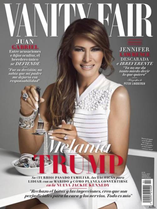 Melania Trump in copertina su Vanity Fair: "Mio marito appoggia sempre le mie decisioni"