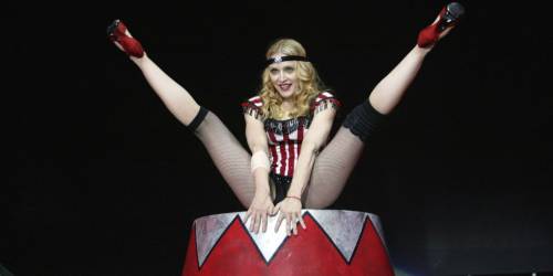 Madonna hot, i look sul palco e sul red carpet