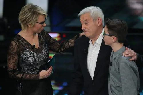 Il nonno eroe di Nizza sul palco dell'Ariston