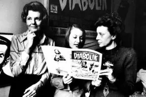 Così l'Angela del fumetto stregò tutti con il "diavolo"