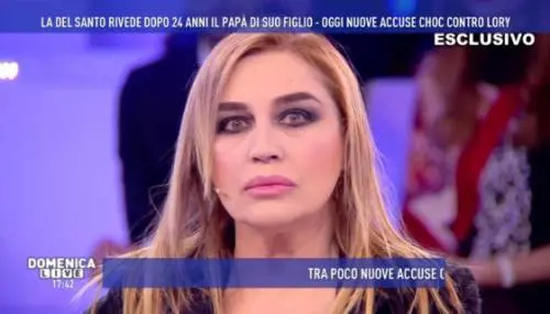 Domenica Live, l'ex di Lory Del Santo: "Ha rapito nostro figlio e mi ha ricattato"