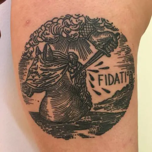 I tatuaggi di Massimo Gurnari