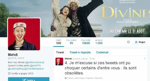 Se l'icona antirazzista della sinistra francese è un fan dei terroristi
