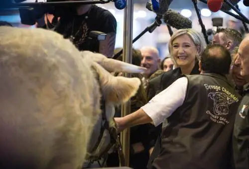 Gli agricoltori francesi preferiscono la Le Pen