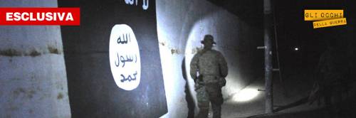 Nel buio dei bunker il murale dei jihadisti: ​"Invaderemo Roma"