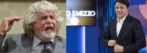 "Menomato morale", "Sciacallo" È scontro tra Grillo e Renzi