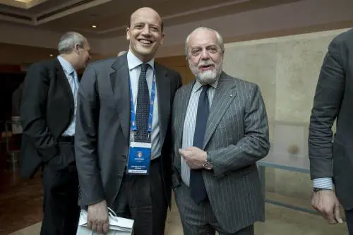 De Laurentiis: "Ho il dubbio che Roma e Liverpool abbiano la stessa proprietà"