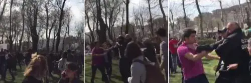 All'università di Istanbul donne assalite al grido di Allahu Akbar 