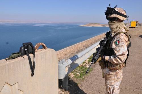 In missione coi militari italiani per difendere la diga di Mosul
