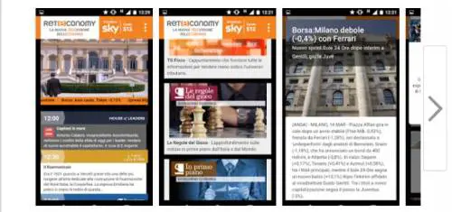 Reteconomy: news, live streaming e programmi in una App