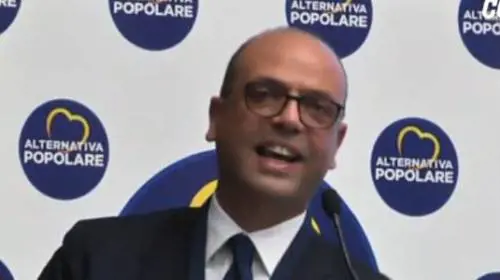 Angelino Alfano: "La sinistra torna indietro? Alternativa Popolare non ci sta"