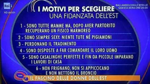 Rai1, "Perché scegliere donne dell'Est": polemiche su Paola Perego