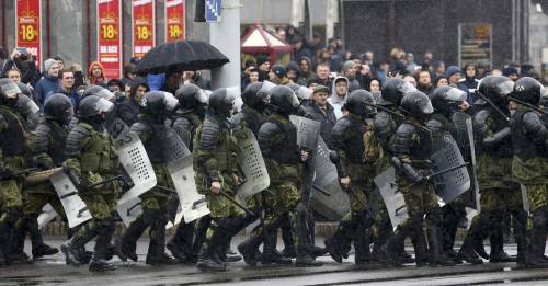 Rischio Maidan in Bielorussia