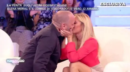 Elena Morali e Scintilla si giurano amore eterno. Ma sul web spuntano le foto con Bossi