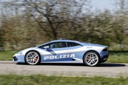 La nuova Lamborghini in divisa: ecco il bolide della polizia