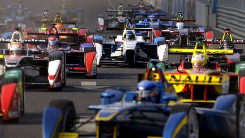 Una gara di Formula E