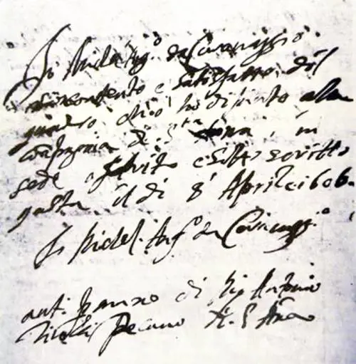 "Quella collera di Caravaggio nascosta nella sua scrittura"