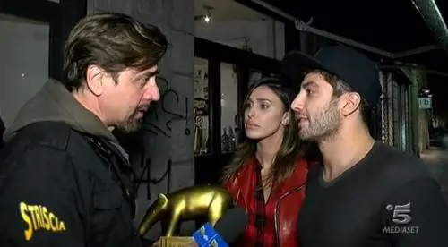 Striscia la notizia, Belen e Iannone attapirati: "Quelle cose non si fanno prima della gara"