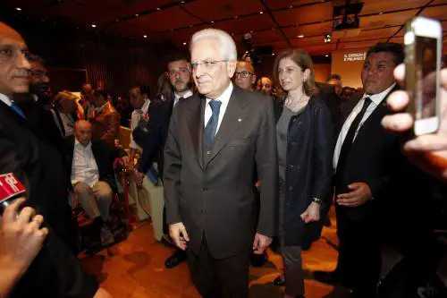 Mattarella: "La filiera del design va aiutata"