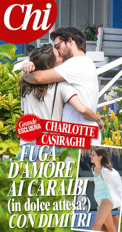 Charlotte Casiraghi e la vacanza ai Caraibi