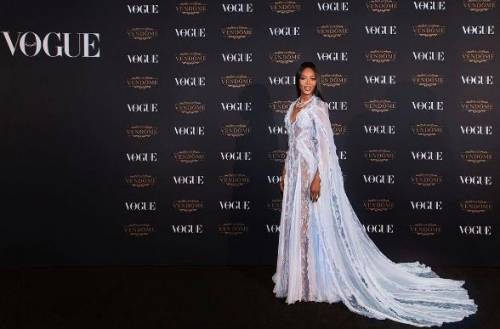 Naomi Campbell regina in Qatar: eccola alla festa di Vogue Saudita