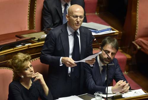 L'Aula del Senato accoglie le dimissioni di Minzolini