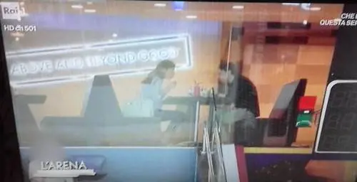 "L'Arena", Giancarlo Tulliani e il pranzo a Dubai