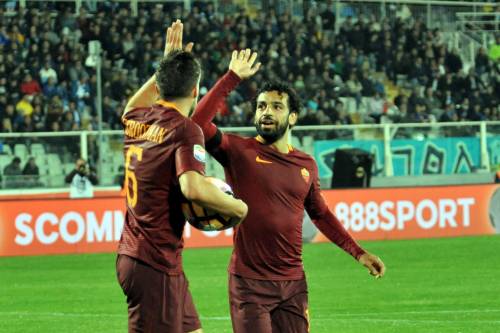 La Roma manda il Pescara in Serie B: i giallorossi allungano sul Napoli