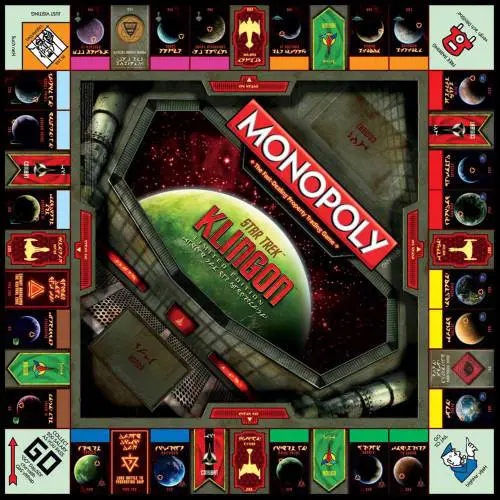 Arriva il Monopoly Klingon di Star Trek