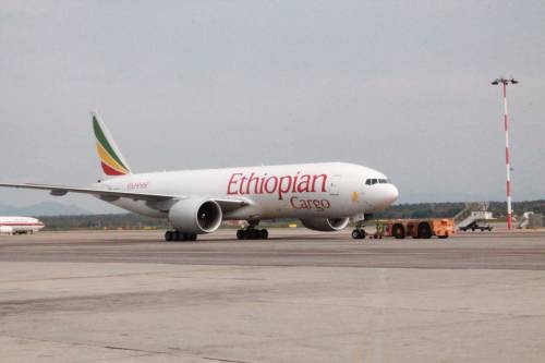 Ethiopian, apre la nuova rotta per le merci verso l'Africa
