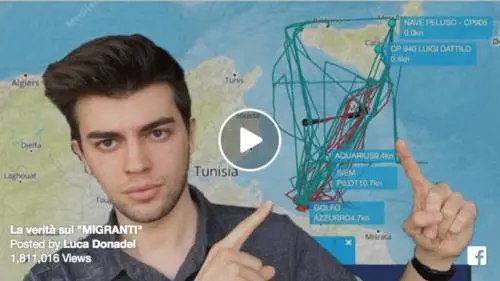 Luca, il blogger che ha tracciato le barche. "I giornali cattolici e di sinistra mi attaccano"