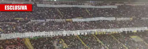 Inter, la Curva Nord all'attacco: "In campo mezzi uomini e dirigenza assente"
