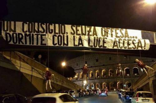 La rivendicazione degli Ultrà della Lazio