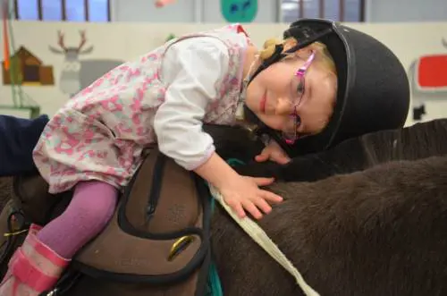 La storia di Amber e dell'asinello Shocky che le ha ridato voce