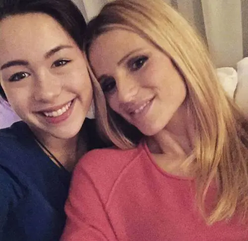 La figlia della Hunziker: "Se sono al mare con mia madre le dico di allontanarsi"
