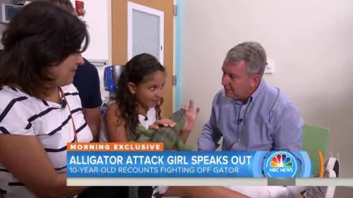 Bimba di 10 anni si salva dall'attacco di un coccodrillo tappandogli il naso