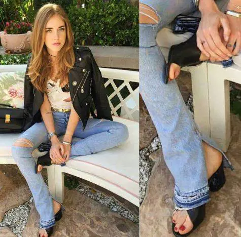 Chiara Ferragni e i piedi: l'ironia impazza sul web