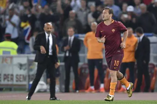 Spalletti: "Totti? L'ho fatto entrare tardi e mi è sembrato arrabbiato"