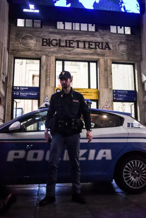I soccorsi dopo l'aggressione in Centrale