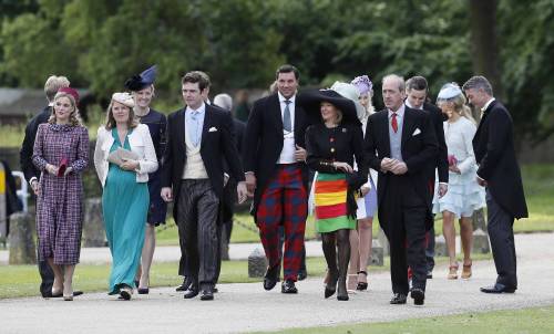 Gli ospiti al matrimonio di Pippa Middleton