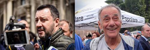 Migranti, lite Vecchioni-Salvini "Imbecille". "Facile se sei ricco"