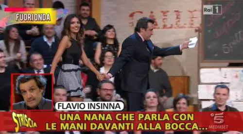 L'audio di "Striscia" incastra anche la Rai: "Insinna urlava davanti ai vip"