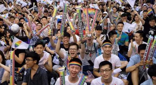 Taiwan è il primo Paese dell’Asia a legalizzare le nozze gay