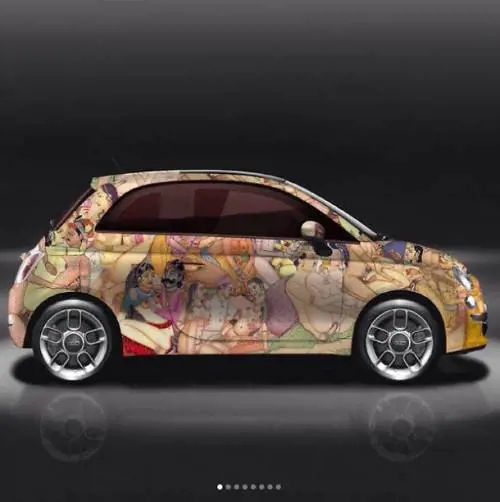 Ecco la nuova 500 "Kar-masutra"