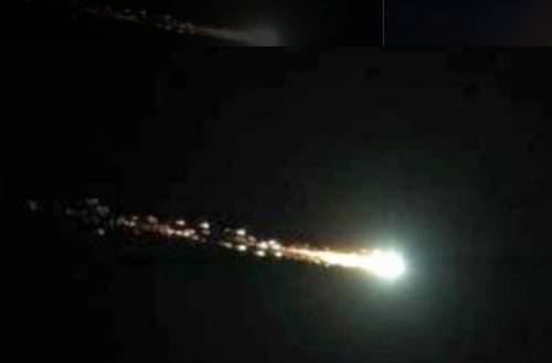 Meteorite nel cielo del Nord Italia, Fedez: "Raga, è passato su Milano"