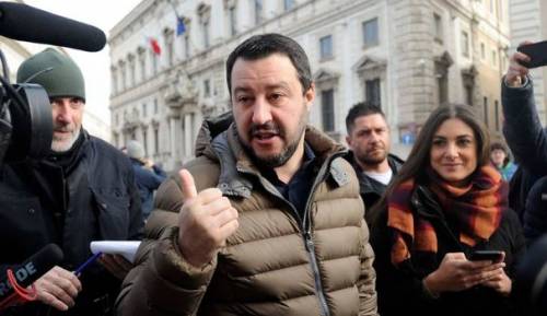 Salvini esulta: "Ora al voto con una coalizione di centrodestra compatta"