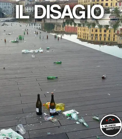 La Darsena a tutta birra (ma abusiva)