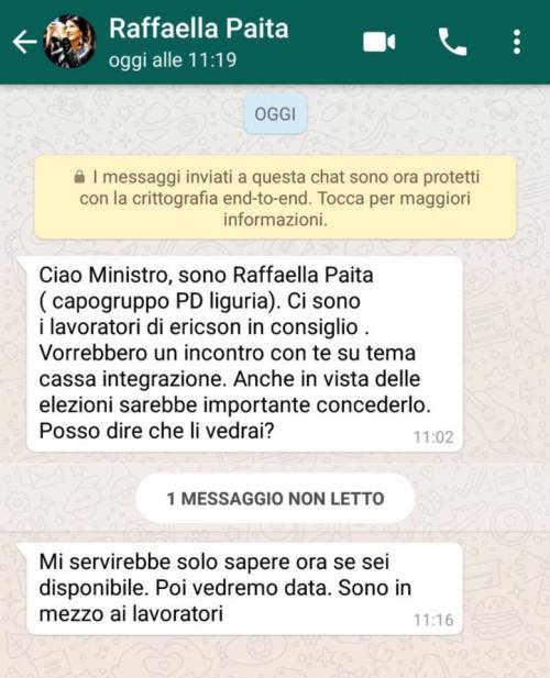 Gaffe Pd: sms al Poletti sbagliato